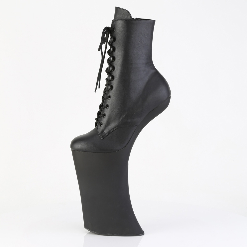 Pleaser - FORBIDDEN1020 Platform Boots, Pole dance shoes - Black Product image